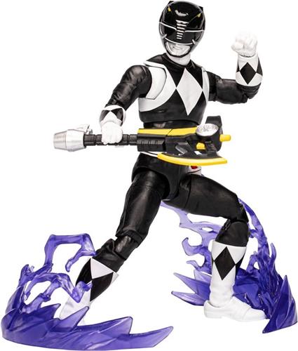 Power Rangers Lightning Collection Remastered Action Figure Mighty Morphin Black Ranger 15 cm