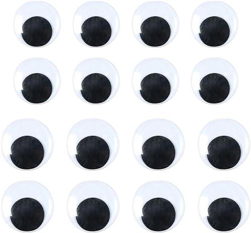 Inovra Plus - Grote ogen zelfklevend - 16 stuks - Wiebelogen voor knutselwerk