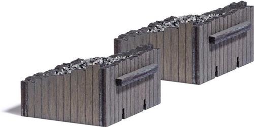 Busch - 2 Prellbocke N (3/20) * - BU8189 - modelbouwsets, hobbybouwspeelgoed voor kinderen, modelverf en accessoires