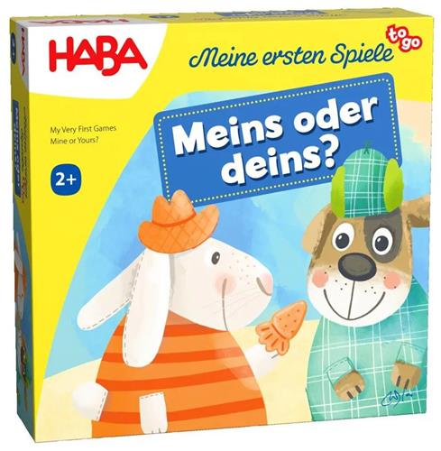HABA My Very First Games  Mine or Yours?, Bordspel, Matchen, 2 jaar, 5 min