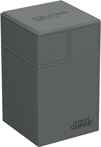 Ultimate Guard Ultimate Guard Flip'n'Tray 100+ Xenoskin - Grey Card Boxes