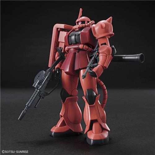 Bandai Gundam High Grade Plastic Model Kit 1/144 MS-06S Zaku II Model Kits