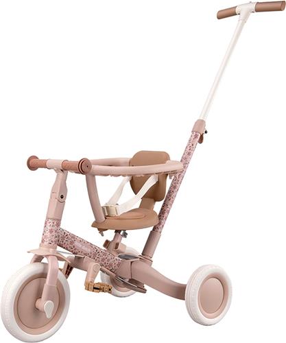 Little Dutch - 4 in 1 Driewieler Met Duwstang - Fairy Floral