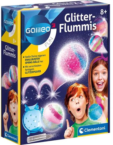 Galileo Glitter-Flummis.
