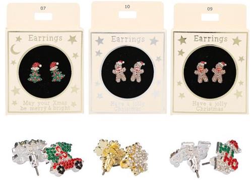 Depesche kerst oorbellen speelgoed set met molen en top.