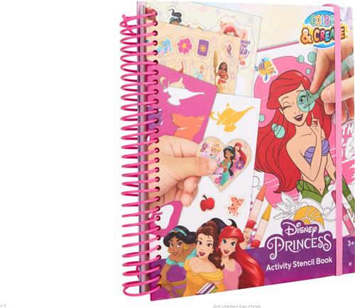 Princess: Activiteiten kleurboek, Prinses kleurboek, Kleurboek, Activiteiten boek, Princes