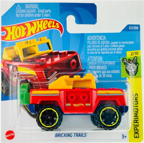 Hot Wheels Bricking Trails HCW86 27/250 - Metalen Speelgoedauto