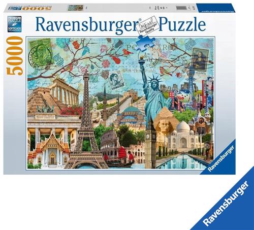 Ravensburger Educatief Puzzel 5000 Stukjes Grote Stad