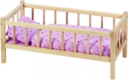 Goki Houten poppenbed 60 x 29 x 25 cm