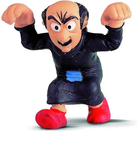 Schleich dreigende gargamel 20418