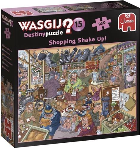 Wasgij Destiny Puzzel 15 - Shopping Shake Up! - Legpuzzel - 950 stukjes