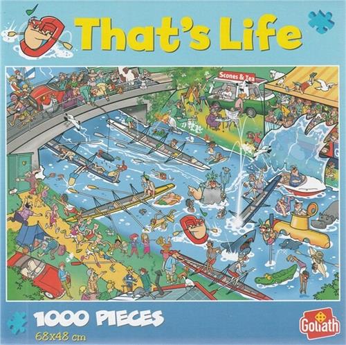 That's Life Puzzel Boat Race - 931246 - 1000 stukjes - 68x 48 cm