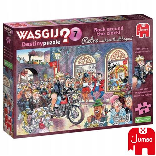 Wasgij Destiny 1000 Retro Rock Around The Clock Puzzel