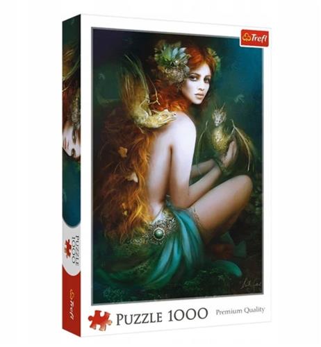Trefl 1000-delige puzzel: Vrouw en Draken