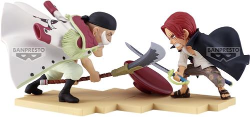 Bandai One Piece - WCF Log Stories Figuur - Edward Newgate vs Shanks