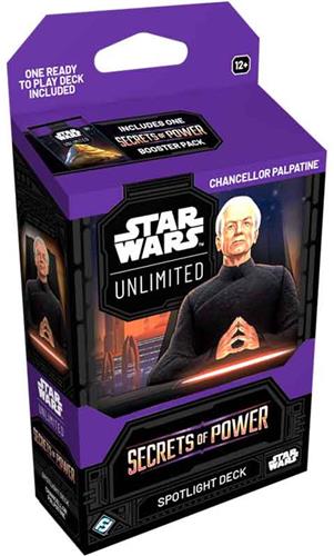 Star Wars Unlimited TCG  Secrets of Power  Chancellor Palpatine  EN