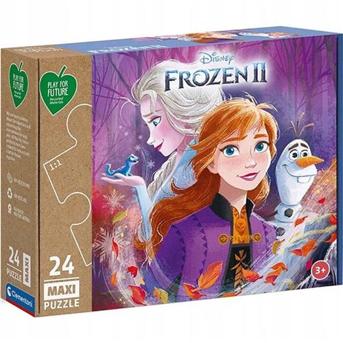 Clementoni Maxi Puzzel Frozen II 24 Stuks - Duurzaam Spelen