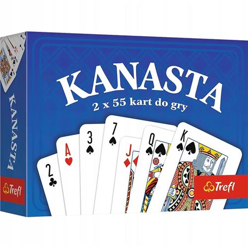 Chicken Kaartspel Trefl - 2 Dekken, 55 Kaarten