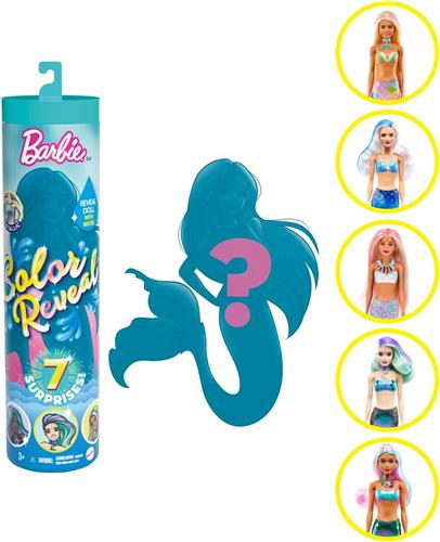Barbie Colour Reveal Asst - Wave 4 - 'Mermaids'