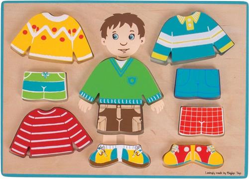 Bigjigs Aankleedkussen Puzzel