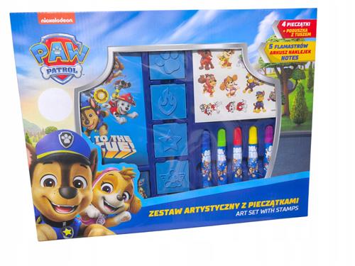 Paw Patrol Knutselset: Stempels, Stiften, Stickers & Notitieboek