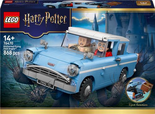 LEGO Harry Potter Betoverde Vliegende Ford Anglia Auto - 76470