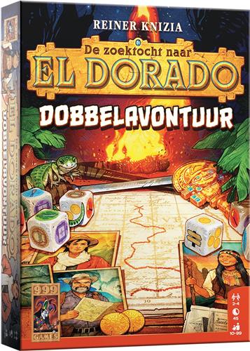 999 Games - De Zoektocht naar El Dorado: Dobbelavontuur - de dobbeleditie van het bekende bordspel!