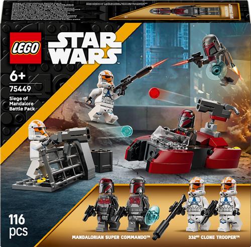 LEGO Star Wars Beleg van Mandalore Battle Pack - Cadeau voor Jongens Vanaf 6 Jaar - 75449