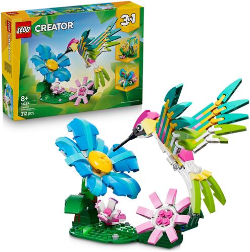 LEGO® Creator 3in1 Wilde Dieren: Kleurrijke Kolibrie - 31384