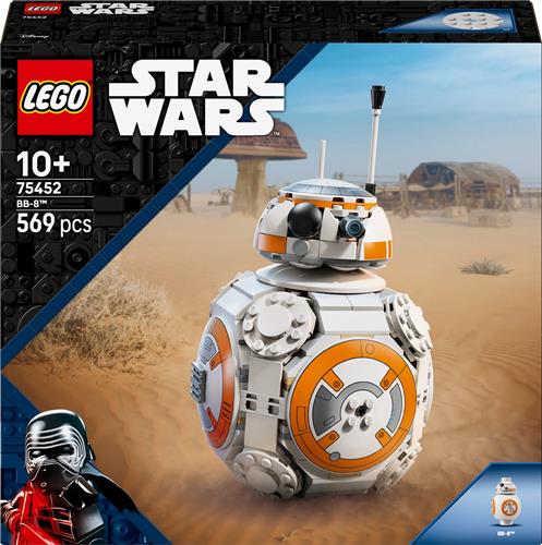 LEGO® Star Wars: The Force Awakens BB-8 Astromech Droid - Bouwspeelgoed voor een Speels Display - Leuke Star Wars Decoratie - Cadeau voor Kinderen en Fans Vanaf 10 Jaar - 75452