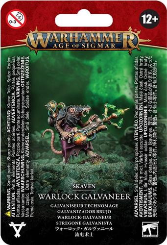 Warhammer Age of Sigmar - Skaven Warlock Galvaneer
