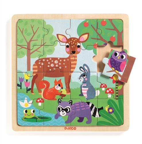 Djeco legpuzzel Puzzle Forest