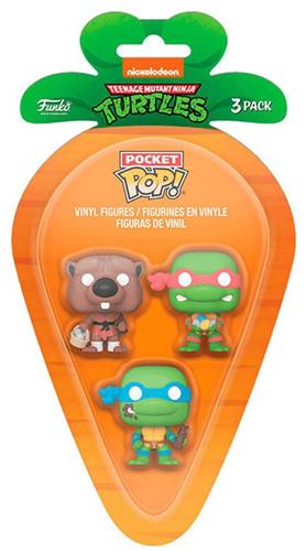Funko Pop! Wortel Teenage Mutant Ninja Turtles Splinter Leonardo Raphael Veelkleurig