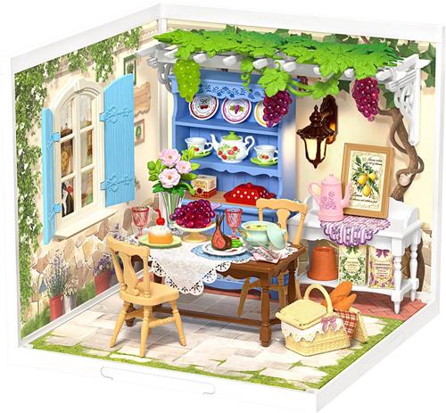 Robotime Midsummer Dream Yard - Rolife Super Store Series - DW025 - Miniatuur - Bouwpakket - Poppenhuis - Knutselen