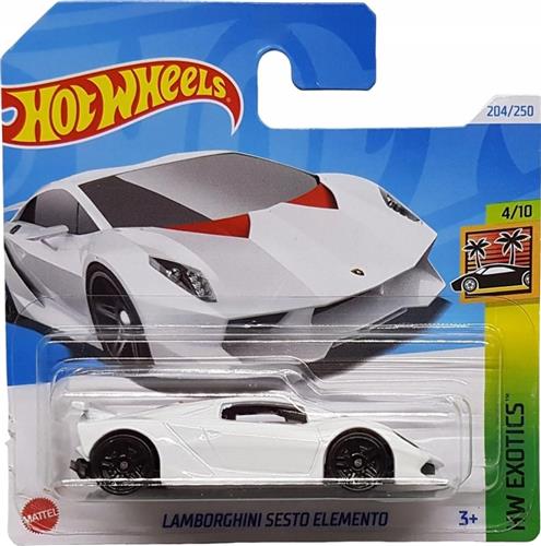 Hot Wheels Lamborghini Sesto Elemento 1:64 Model Auto Wit - 7cm