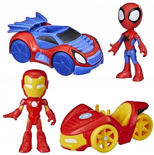 Marvel Spidey & Friends Iron Man & Spidey voertuigset
