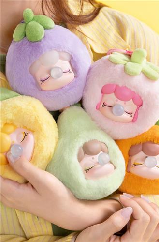 Robotime Nanci Fruit Mood Surprise Plush Pendant - Blind box - MNCXX - Verrassing - Cadeautip - Verzamelen