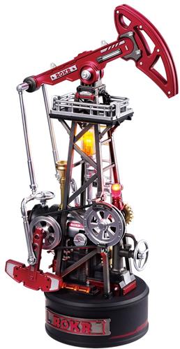 Robotime Oil Extractor - ROKR Industrial City Series - CGL03 - Bouwpakket - Industrie - Miniatuur - Modelbouw
