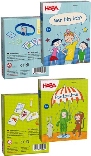 HABA Spielesammlung Pantomime & Wer bin ich?