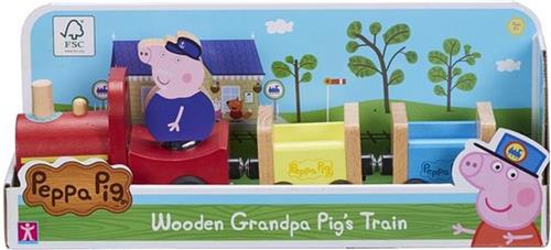 Peppa Pig - Wooden Train and Figure