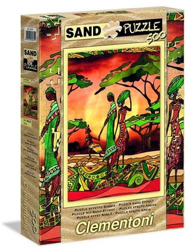 Clementoni Zand Effect Puzzel 500 Stuk - Unieke Textuur