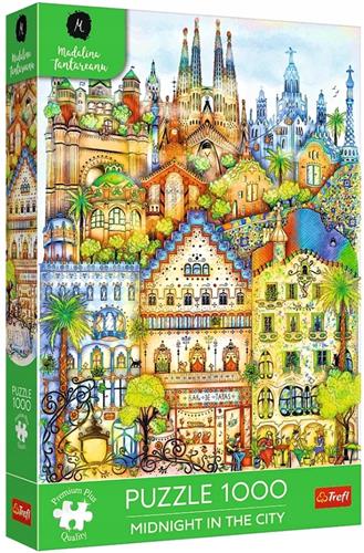 Trefl Puzzel Barcelona 's Nachts 1000 Stukjes
