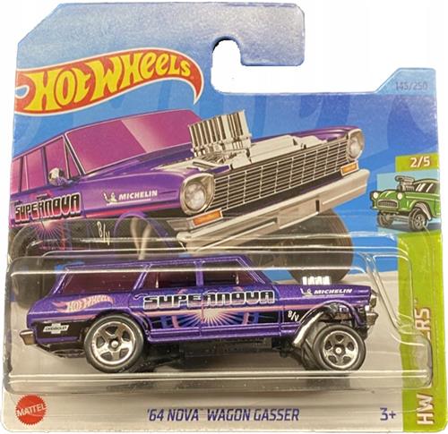 Hot Wheels 64 Nova Wagon Gasser HKH63 - Schaal 1:64