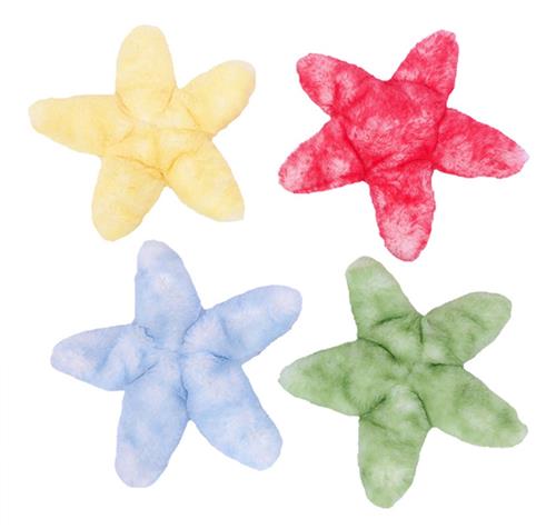 PIA Soft Toys - Set van 4 Pluche Zeester Knuffels - 4 ass. - 17cm
