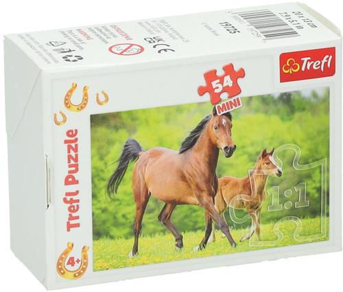 Mini Puzzel Paarden, 54st.