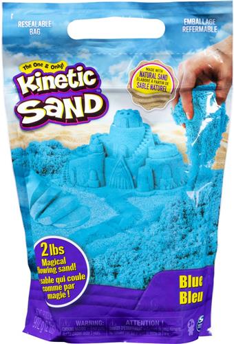 Kinetic Sand - Speelzand - 907 g origineel Kinetic Sand - Blauw - Sensorisch speelgoed