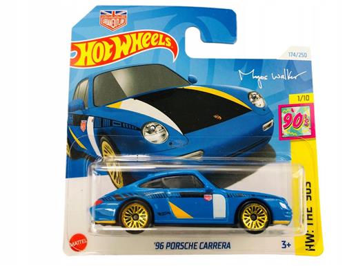 Hot Wheels 1996 Porsche Carrera HTB03 174/250 - Verzamelobject uit de jaren 90
