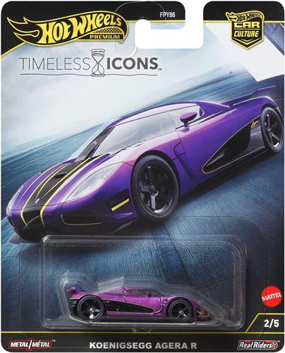 Hot Wheels JBK93 Premium - Timeless Icons - Koenigsegg Agera R JBK93