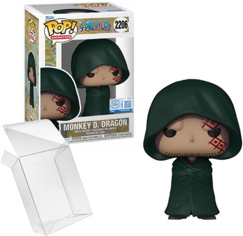 Funko Pop! Animation: One Piece - Monkey D. Dragon #2206 Special Edition Exclusive