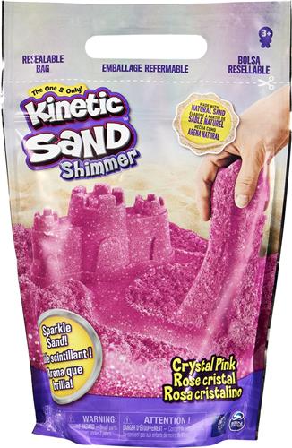 Kinetic Sand - Kristalroze Natuurlijk Glinsterend Zand - 907 g origineel Kinetic Sand - Sensorisch speelgoed